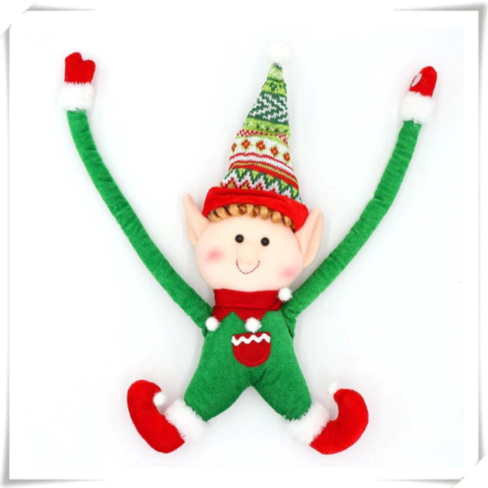 💲Sale 10/$15 ❤️ - Christmas Holiday Car Hanging Ornament Red Green Elf Toy